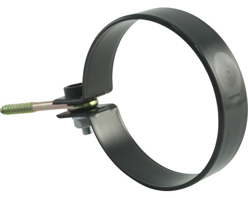 Marley buisklem met oogbout, kunststof, antracietgrijs RAL 7016, DN 100 mm, verpakking = 2 stuks