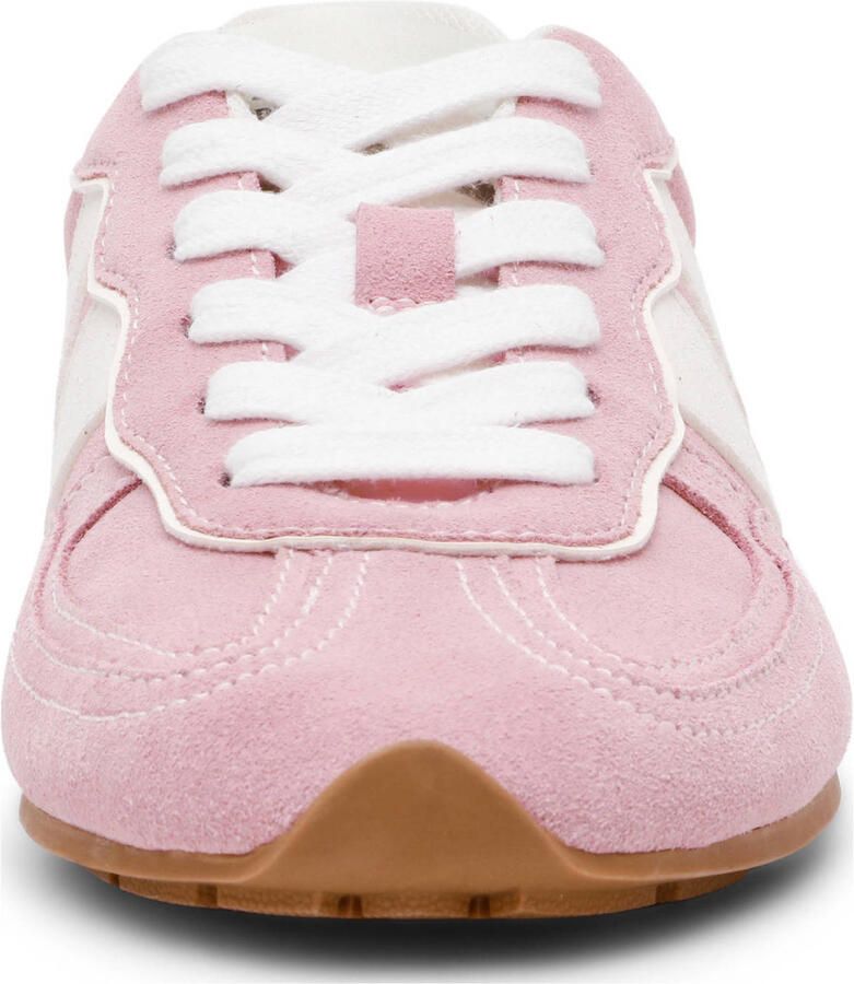 Steve Madden Abbi-SM suède sneakers lichtroze