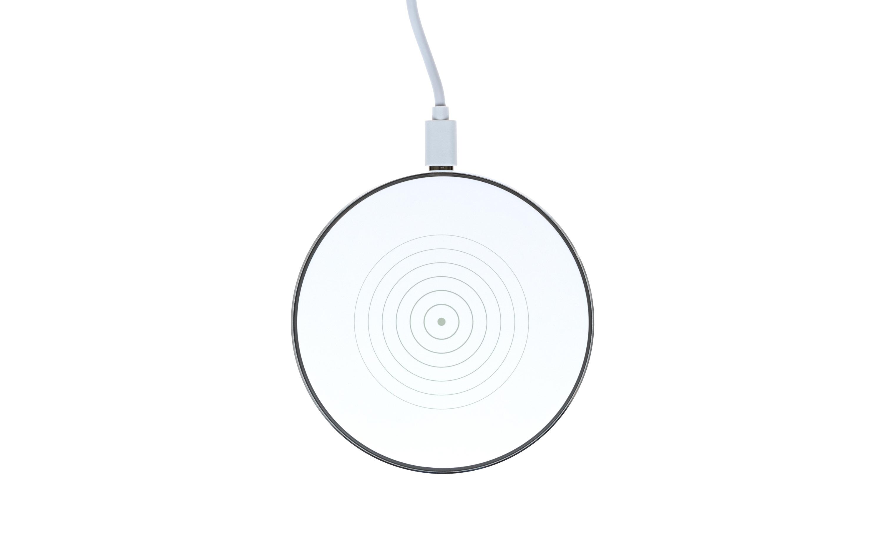 Wireless Charger 15 W WeissLadepad für schnelles kabelloses Laden