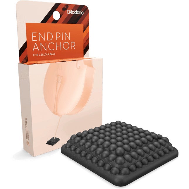 D'Addario Endpin Anchor Black pinhouder voor cello en contrabas