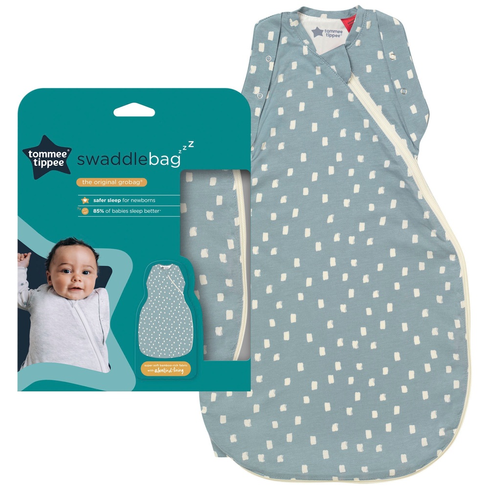 Tommee Tippee Babyschlafsack 0-3 Monate 2,5 Tog Marineblau gesprenkelt