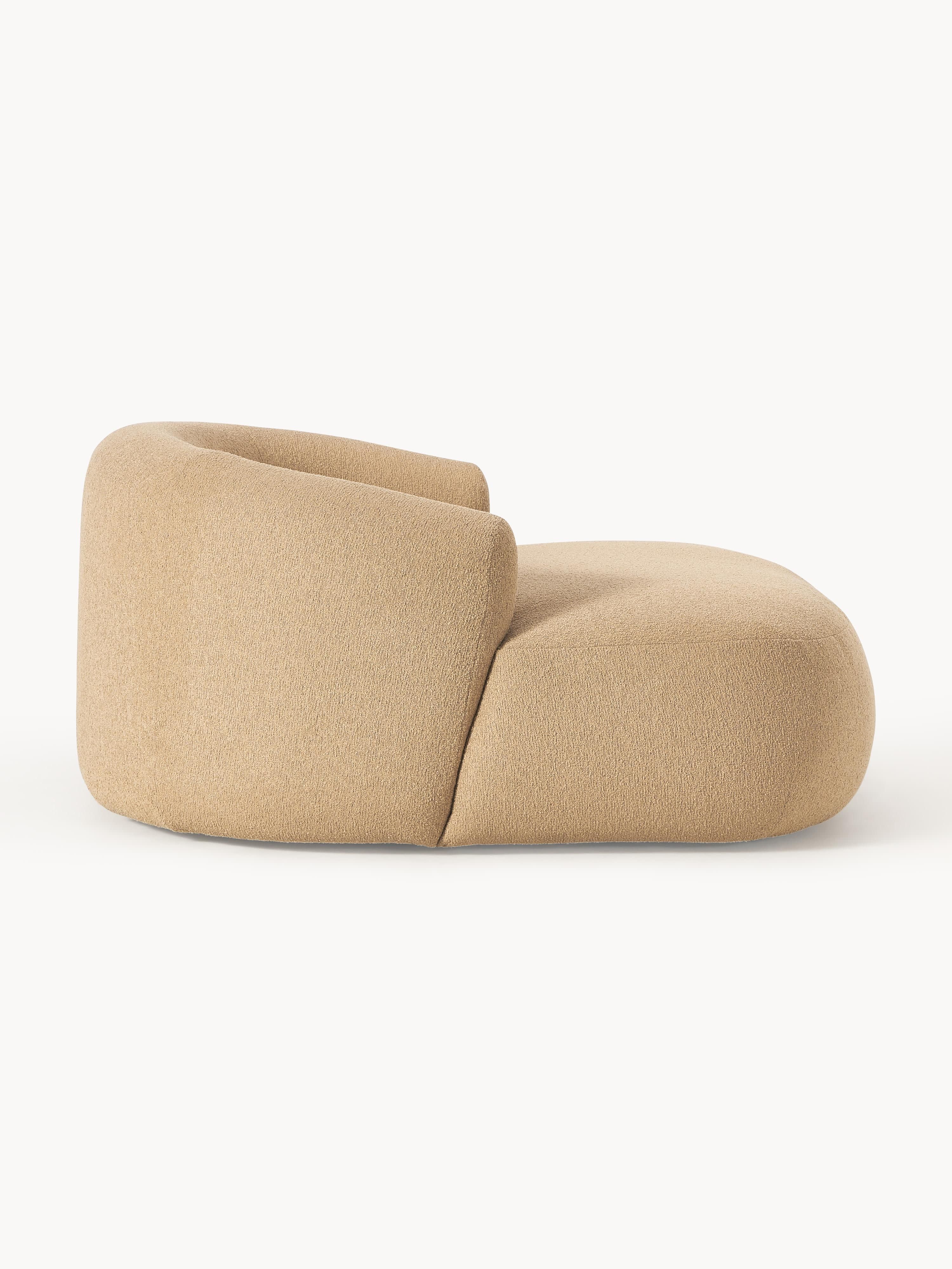 XL bouclé loungefauteuil Sofia