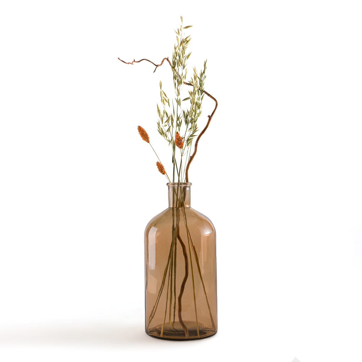 LA REDOUTE INTERIEURS<br>Vaso de vidro Alt.28 cm, Botelia