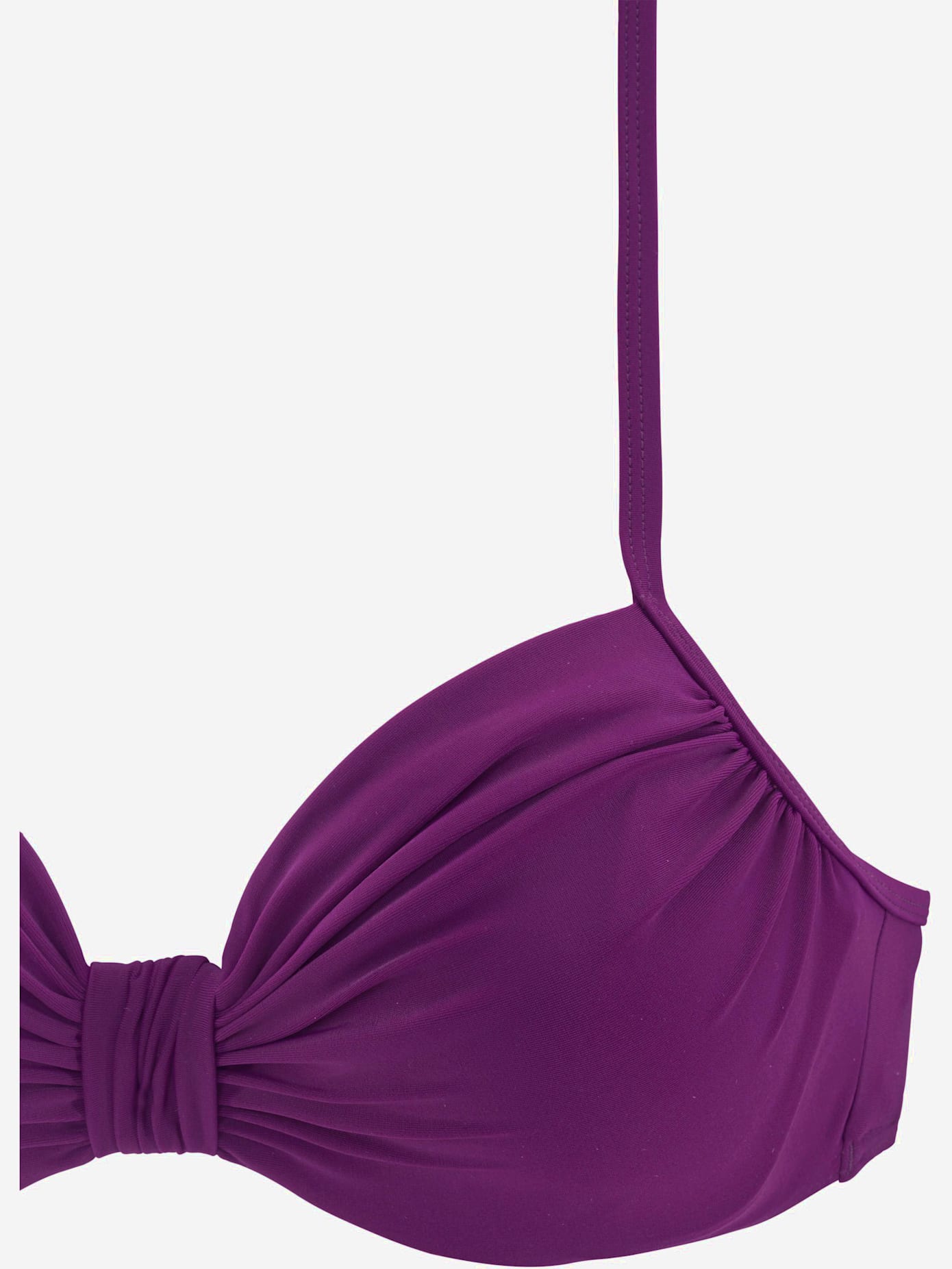 Maillot de bain à armatures coupe élégante, fronces raffinées