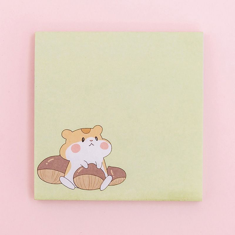 Schooltijd - Cartoon Print Sticky Notes