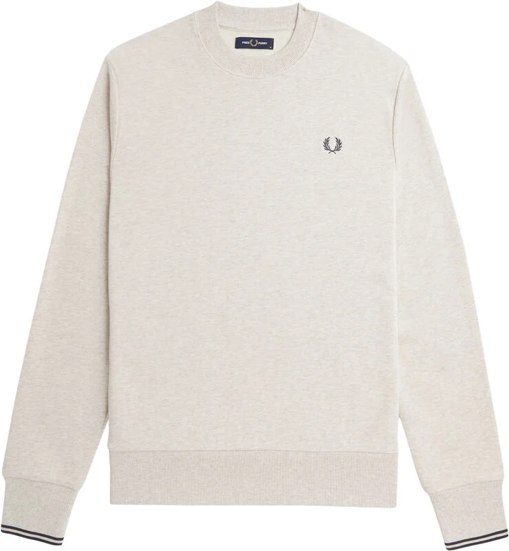 Fred Perry M7535 Porridge m/anchor grey