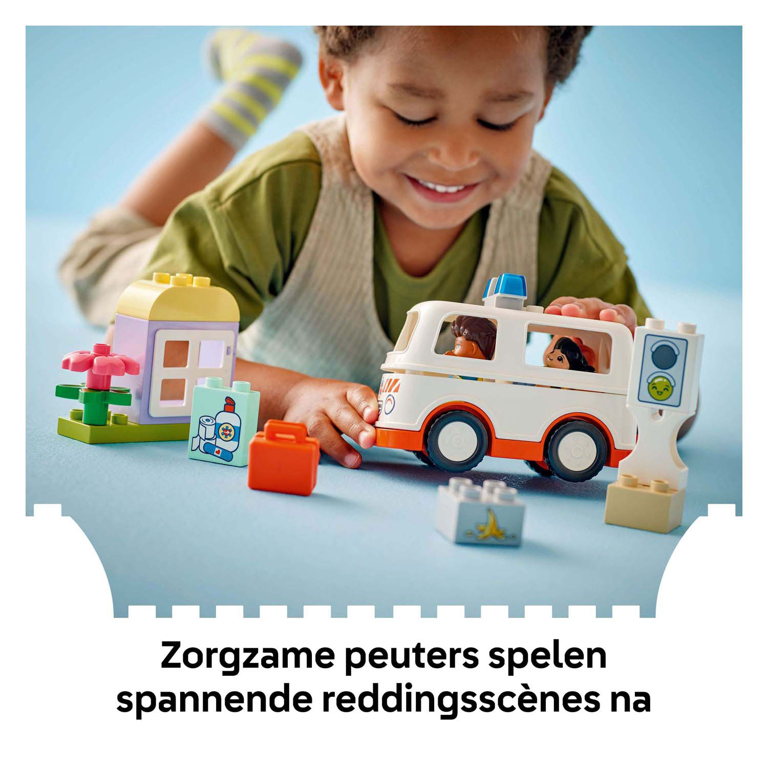 LEGO DUPLO Town 10447 Ambulance met Chauffeur