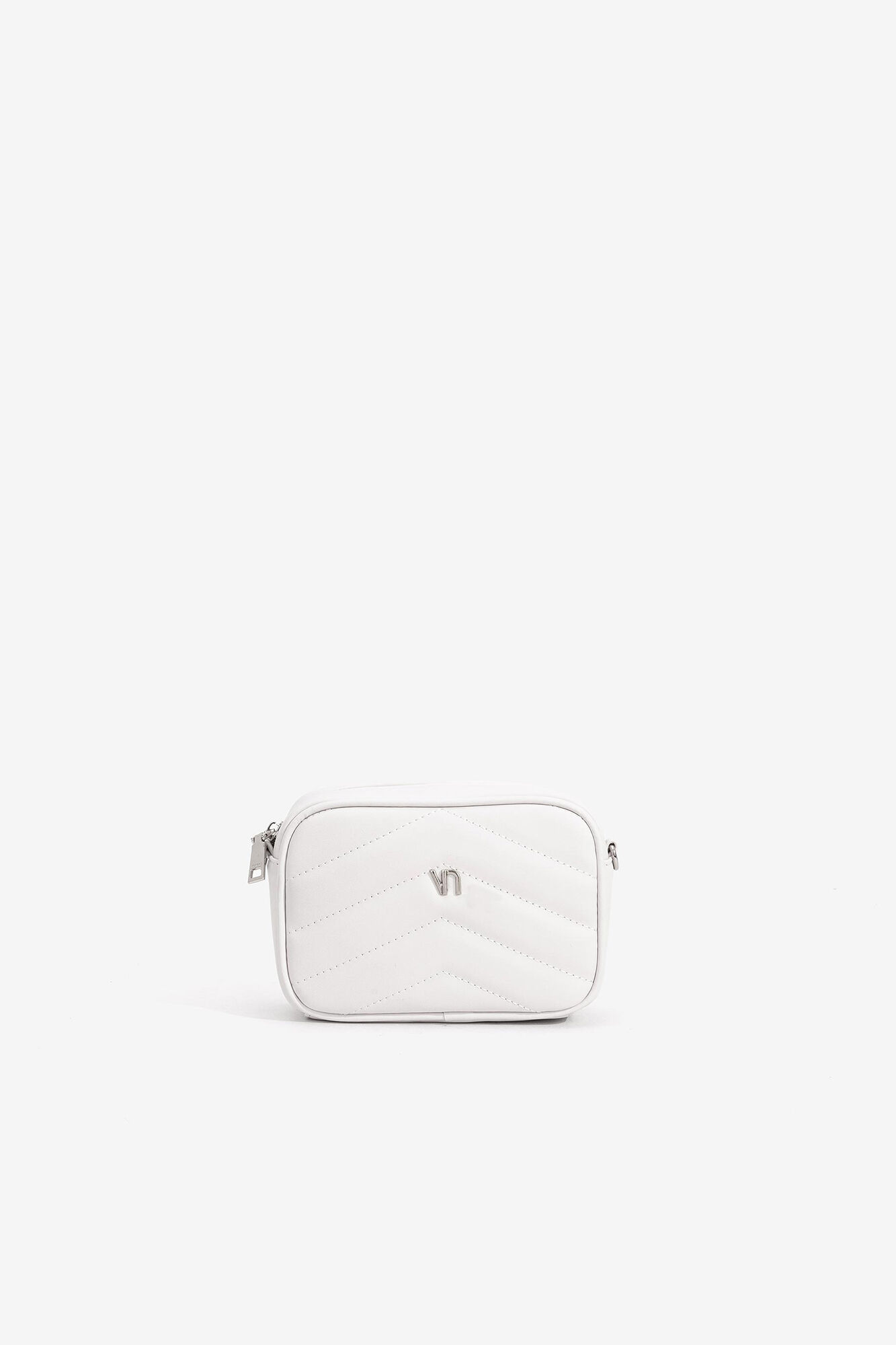 Bolsa de ombro acolchoada - Bege