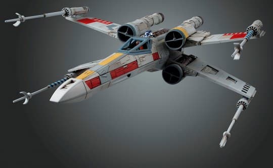 Revell X-Wing Starfighter, Romflymodell, Monteringssett, 1:72, X-Wing Starfighter, Alle kjønn, Star Wars