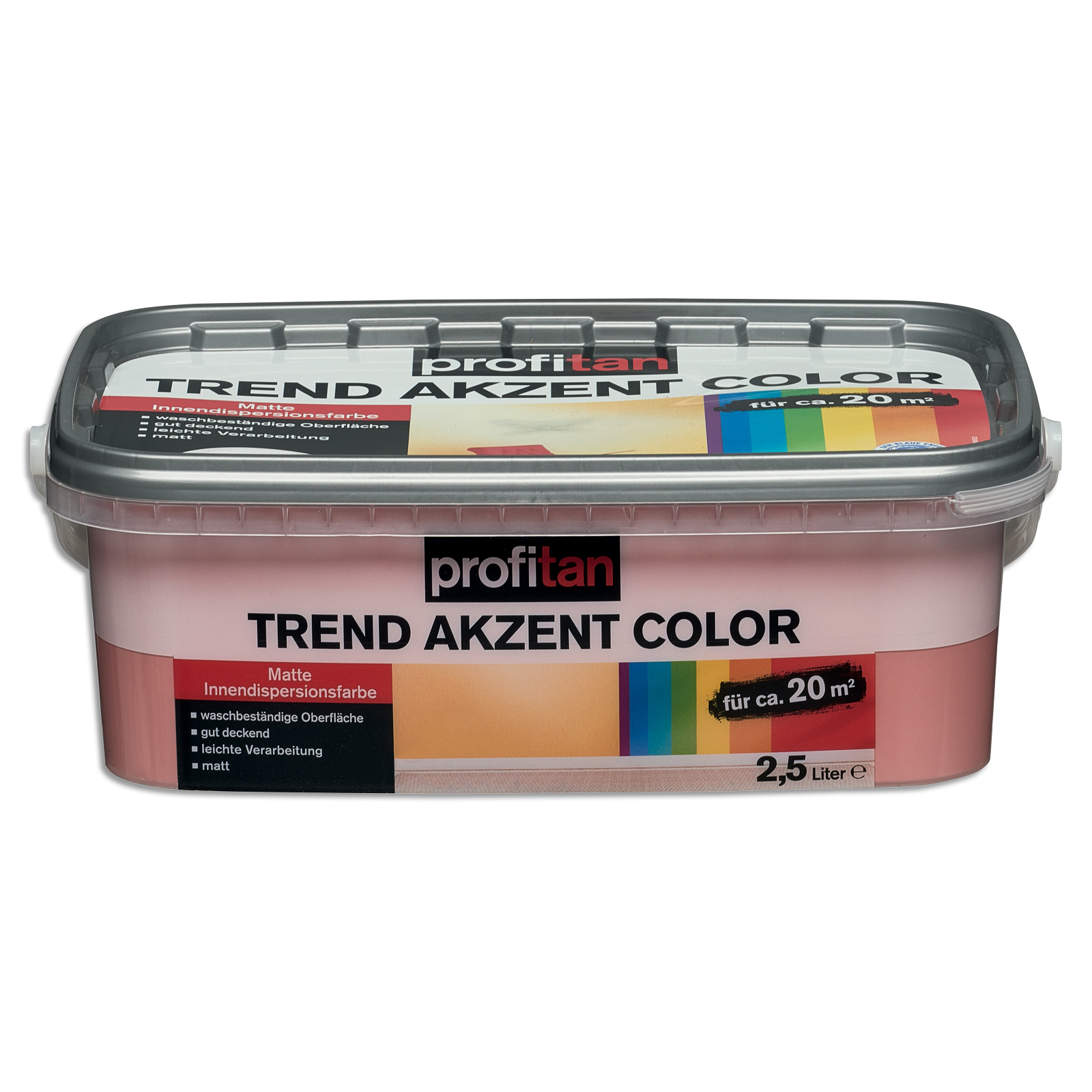 profitan Wandfarbe Trend Akzent Color - cupcake matt - 2,5 Liter