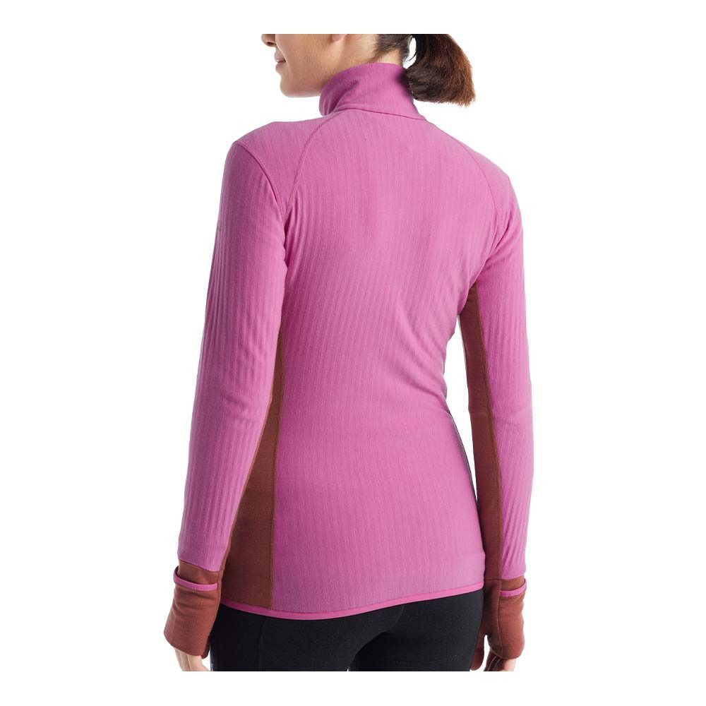 Icebreaker DESCENDER MERINO - Veste Femme cosmic/grape