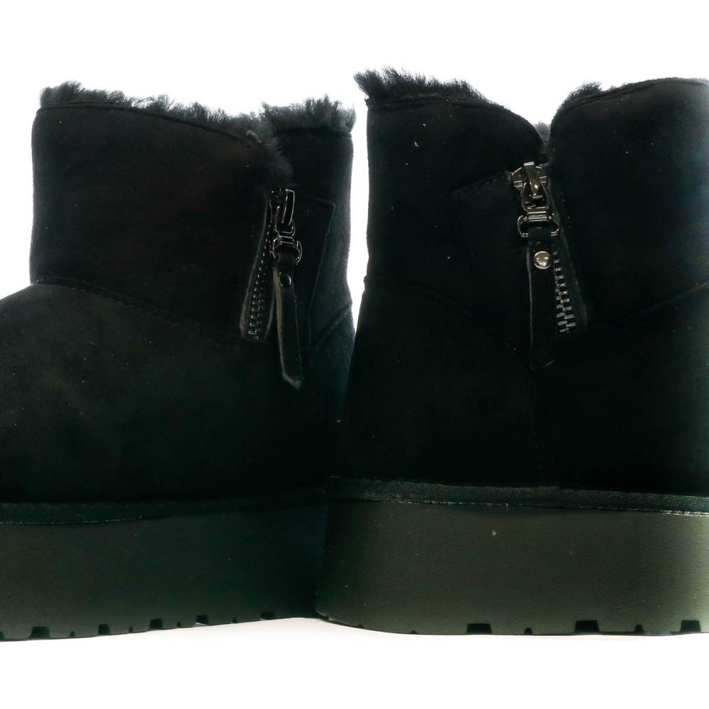 Xti Boots à Plateforme Noir Femme Xti 142210