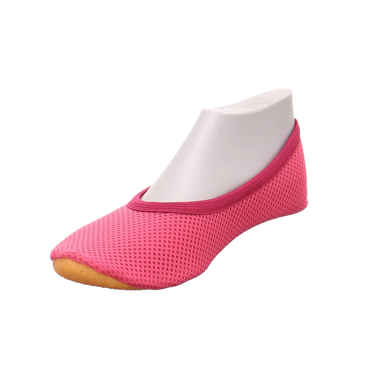 BECK Geräteschuhe Pink Textil