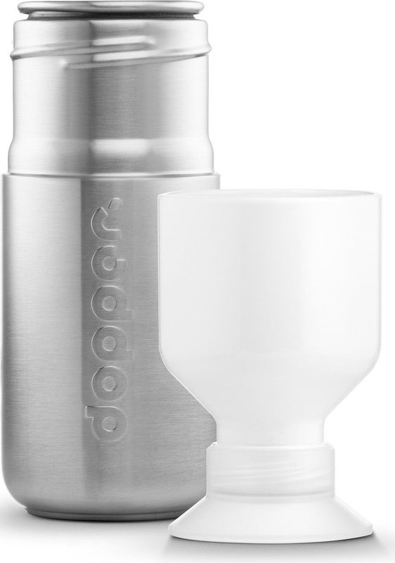 Dopper Steel Drinkfles - 350ml - Roestvrij staal