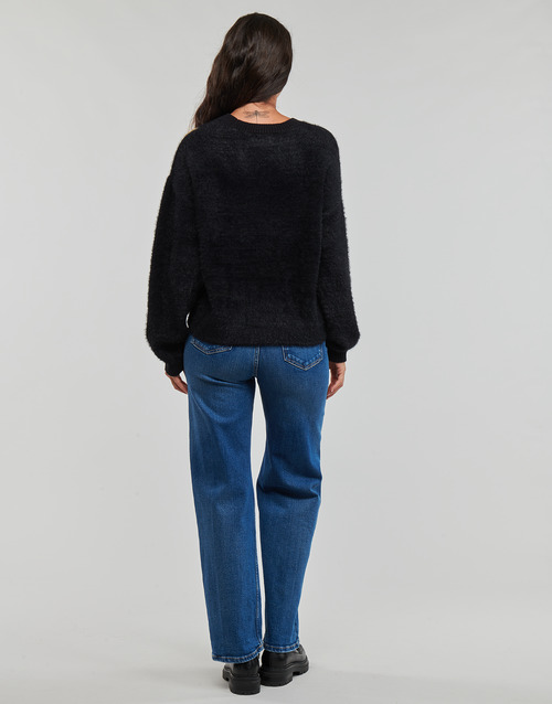 Pieces - PCMILO LS LUREX KNIT KAC FC - Noir