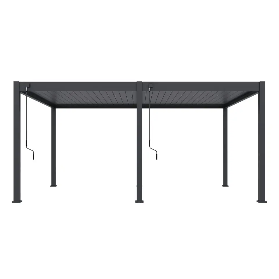 Orion Deluxe terrasoverkapping 360 x 530 cm antraciet