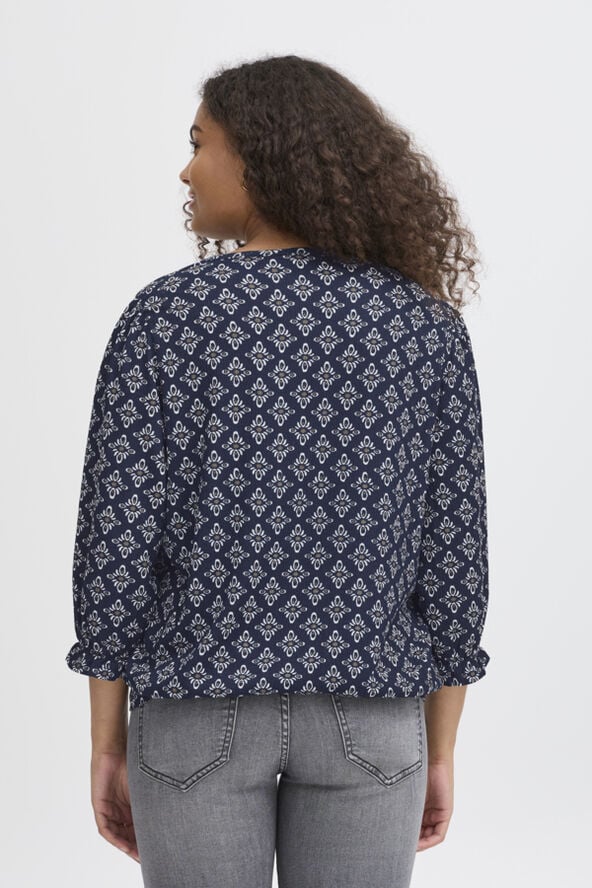 Fransa FRENORA TEE 1 Navy blazer mix