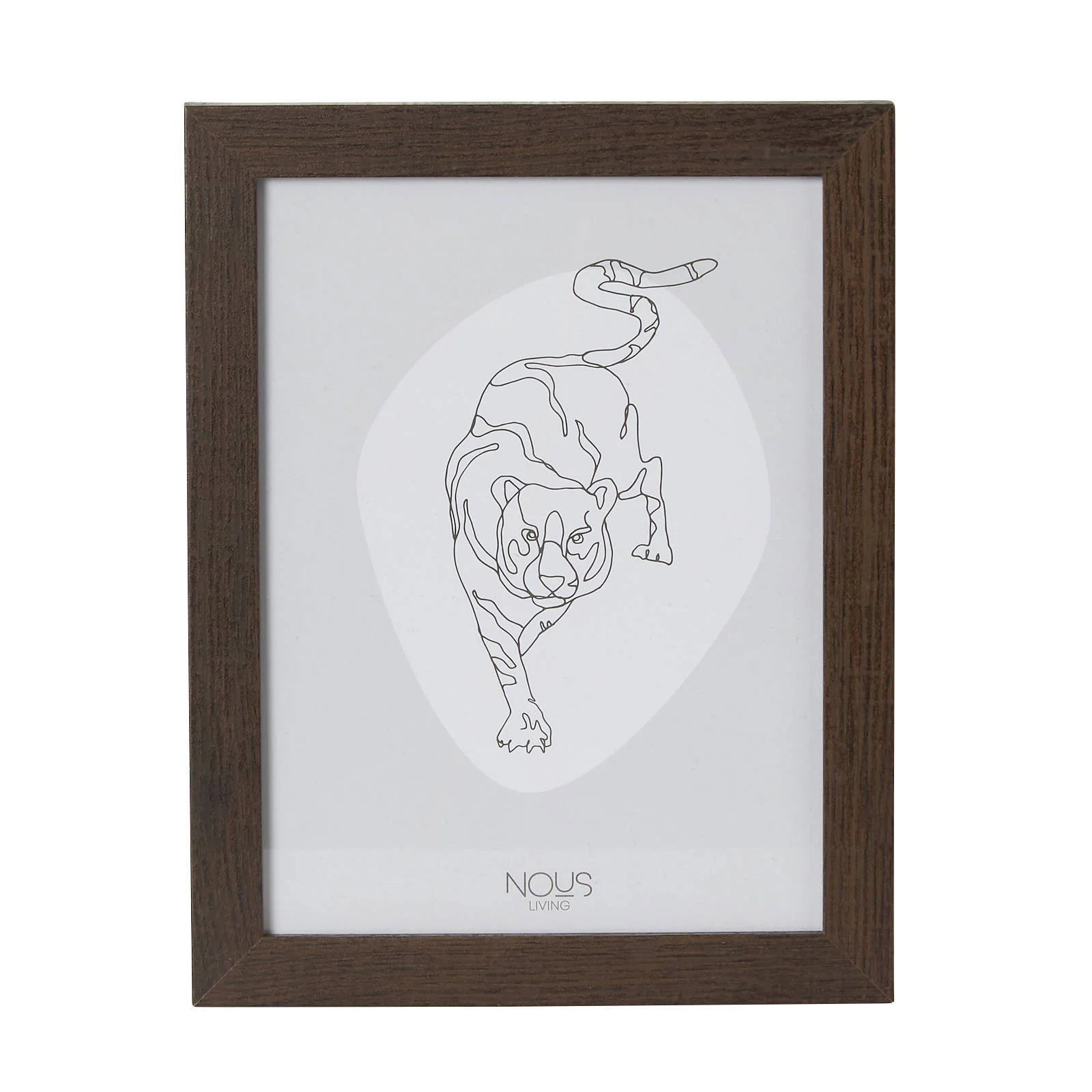 NOUS Living fotolijst Sam walnoot  (15x20 cm)