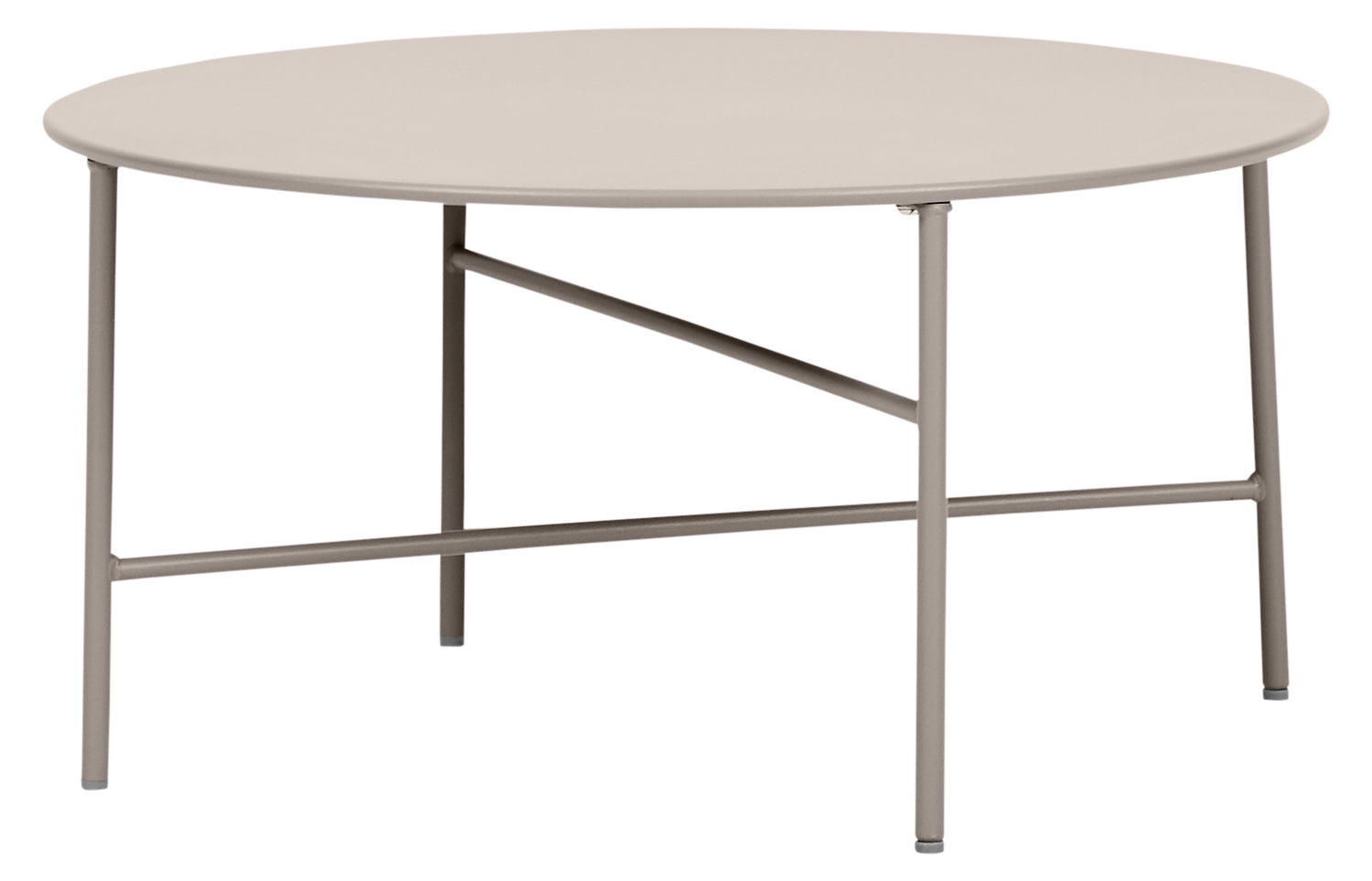 Pesetos tuintafel Ø70 cm grijs. 70 x 70 x 35 cm