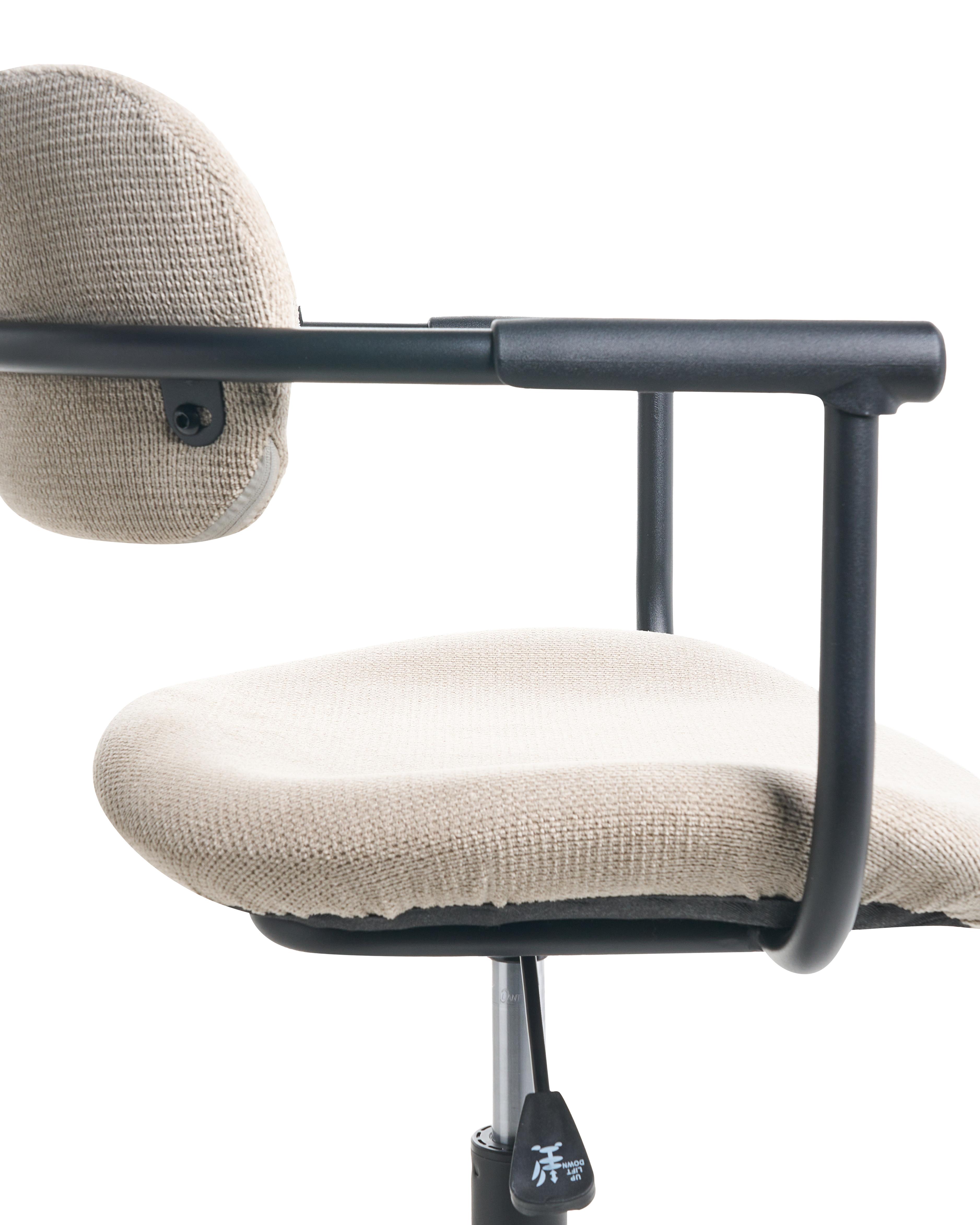 Bureaustoel VYRA Stof Beige