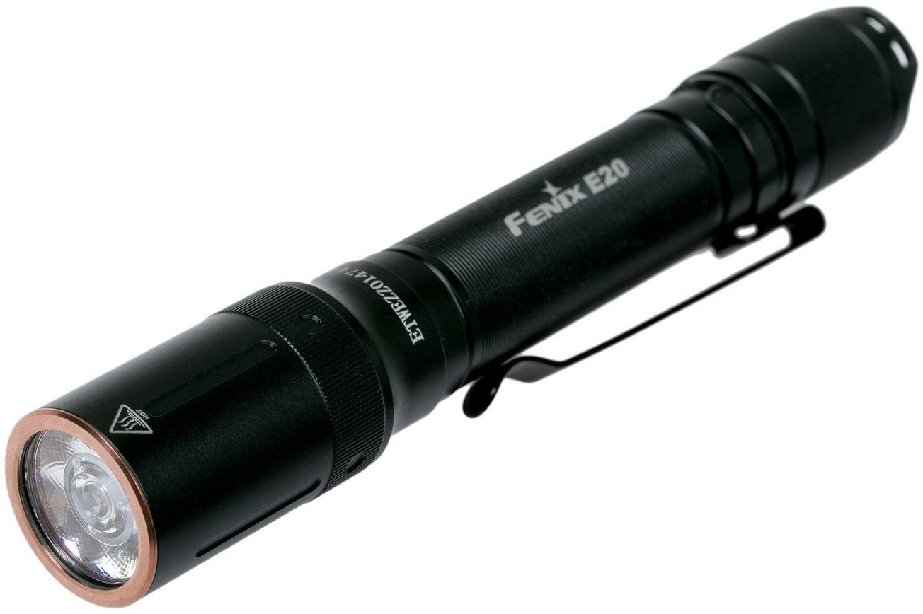 Fenix E20 V2.0 ledzaklamp, 350 lumen