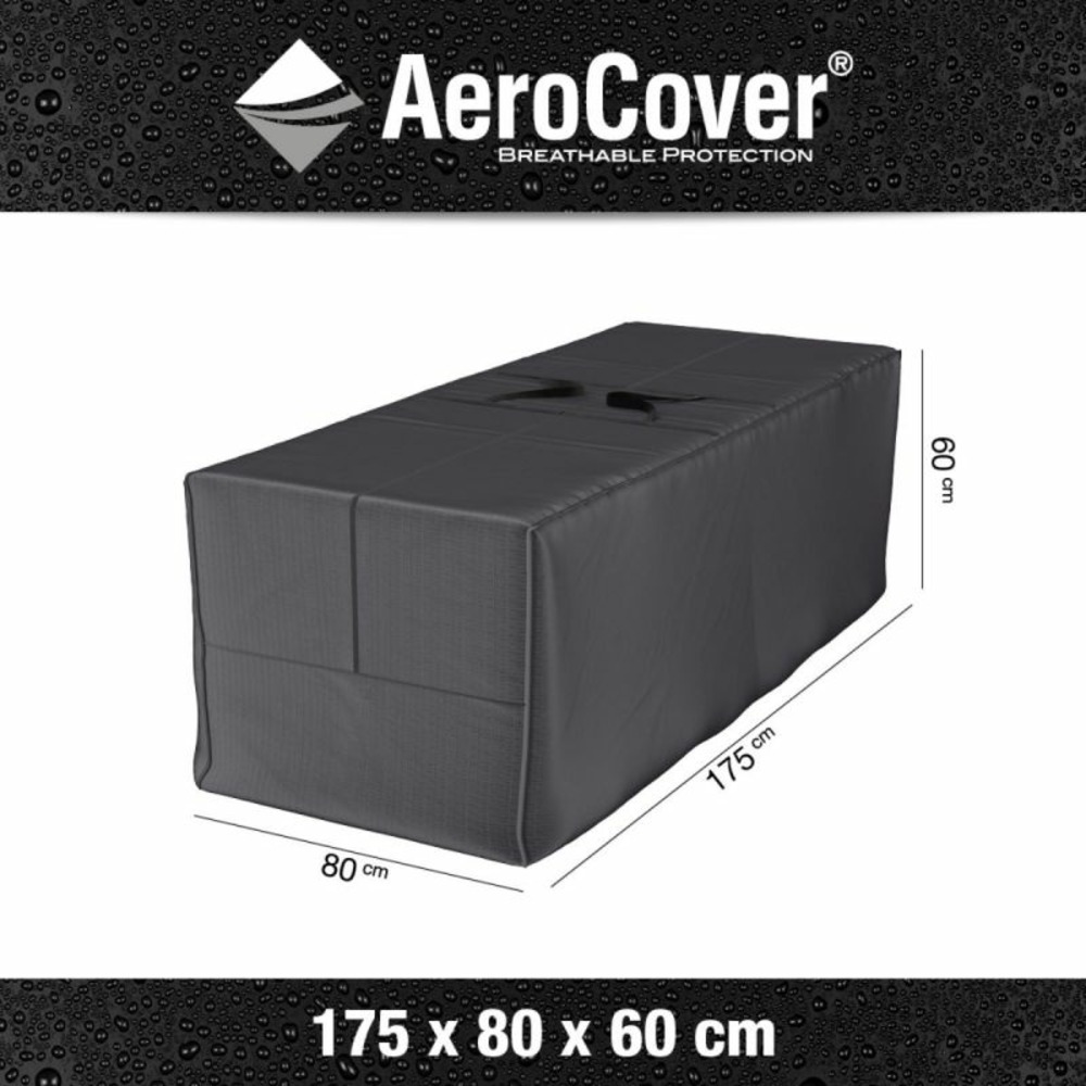 Housse de protection extérieure pour coussins l175 x 80 cm