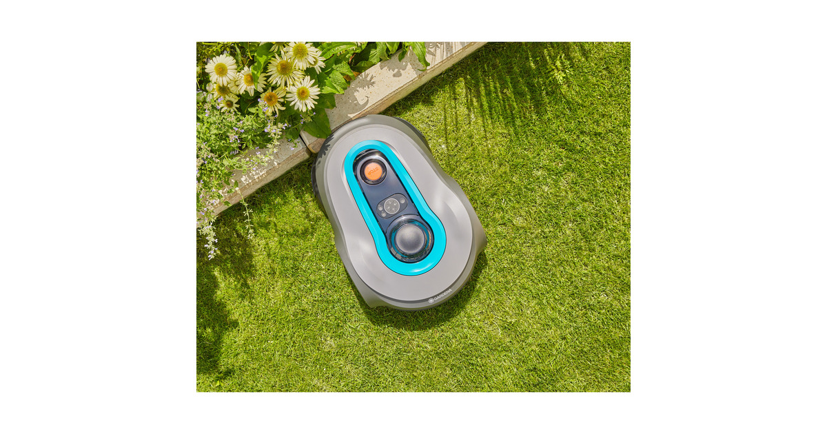 GARDENARobotmaaier smart SILENO free 1500 m²  (Zwart)