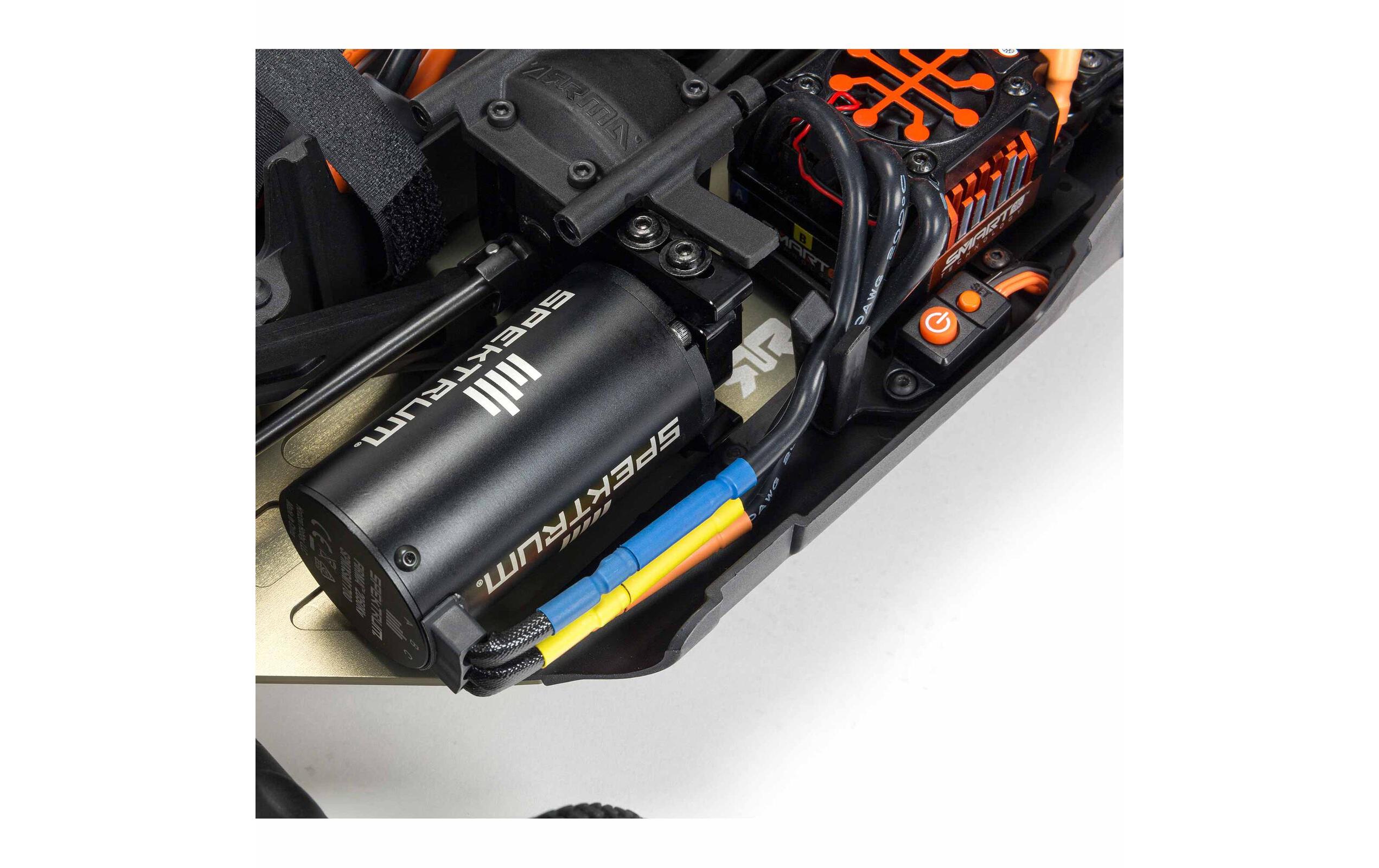 Buggy Typhon BLX 6S TLR Tuned 4WD ARTR, 1:8<br>Renntauglicher Basher Buggy mit Spektrum Brushless Antrieb