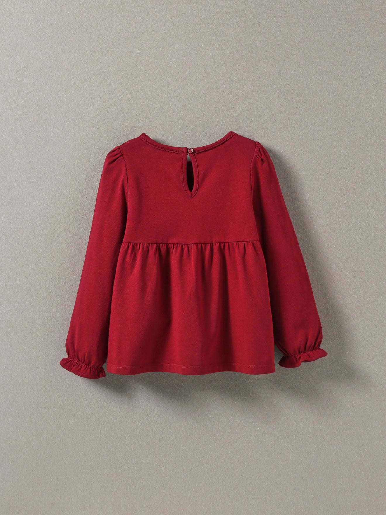 Tee-shirt à basque Fille - Coton bio