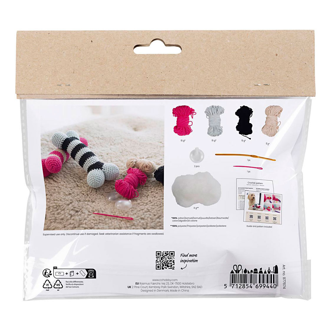 Mini Hobbyset Haken Hondenbot