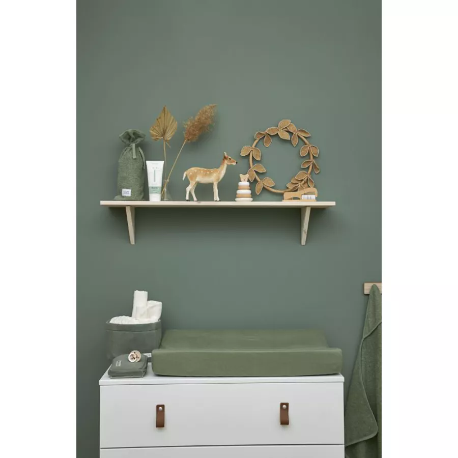 Wickelauflagenbezug Uni - Forest Green - 50 x 70 cm