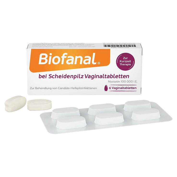 Biofanal® bei Scheidenpilz Vaginaltabletten, 6 St