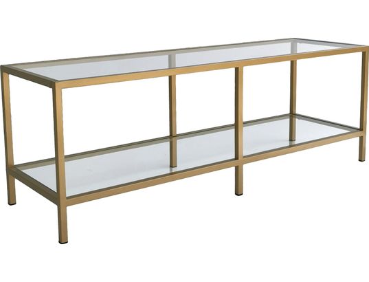 CONCEPT1 - Meuble TV Basique doré tv501 130 x 40 x h45 cm