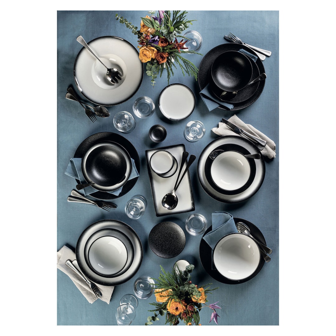 MAXWELL & WILLIAMS Schale CAVIAR BLACK 3er Set - je 1200 ml schwarz