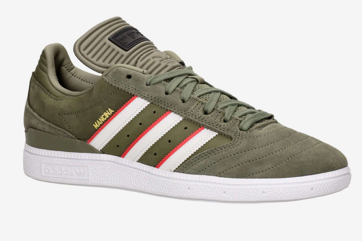 adidas Skateboarding x Dan Manc Busenitz Schuh (olive red white)