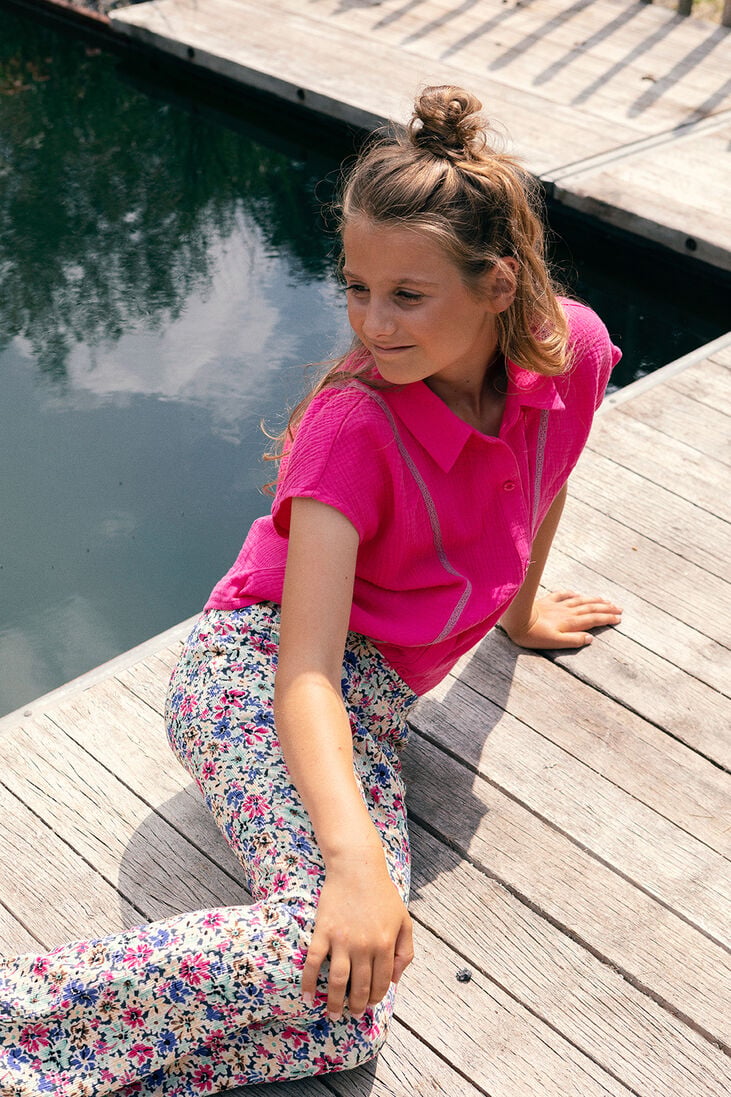 LOOXS roze looxs blouse blouse