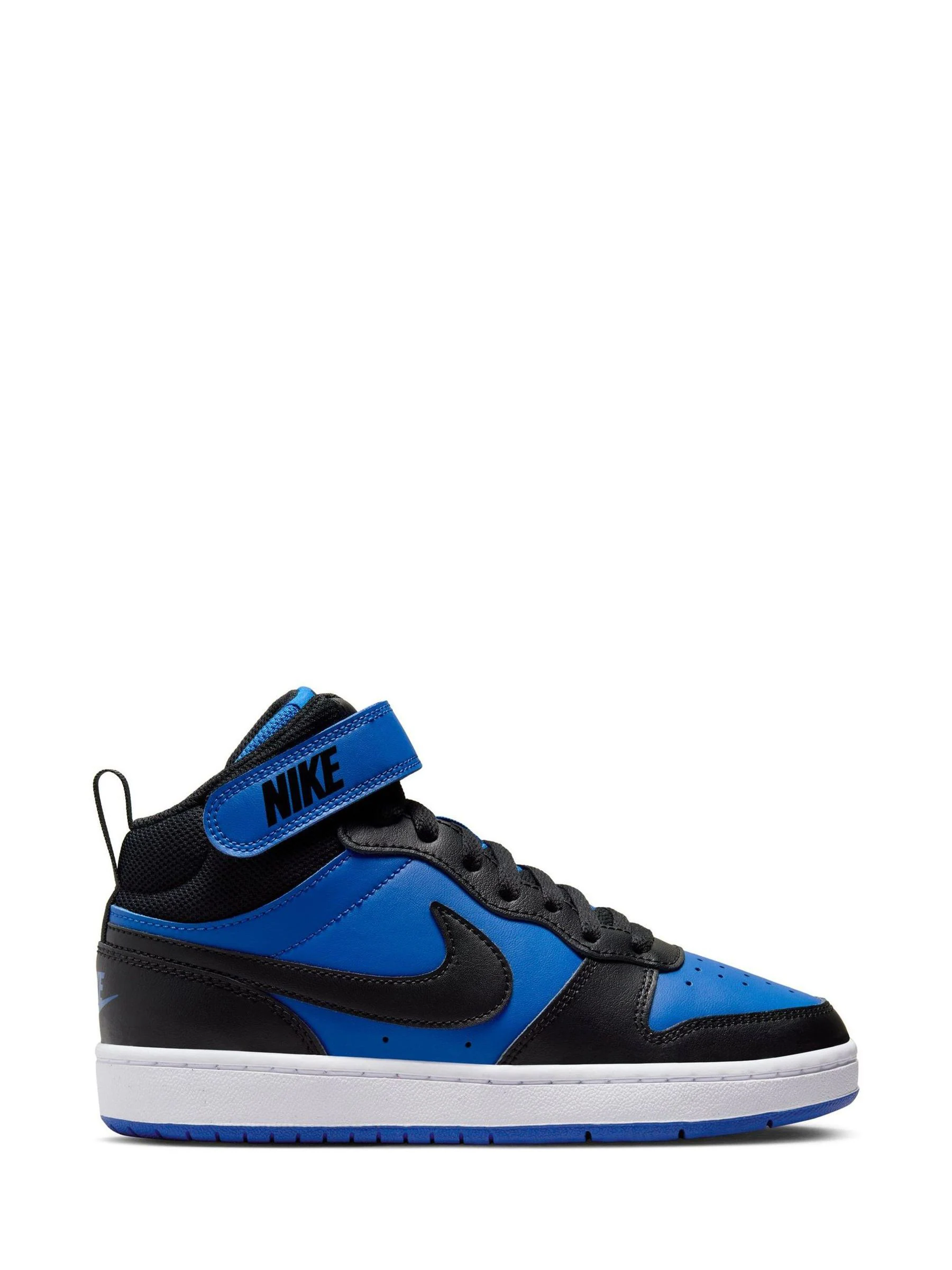 Blauw/Zwart - Nike Court Borough Mid sneakers voor jeugd