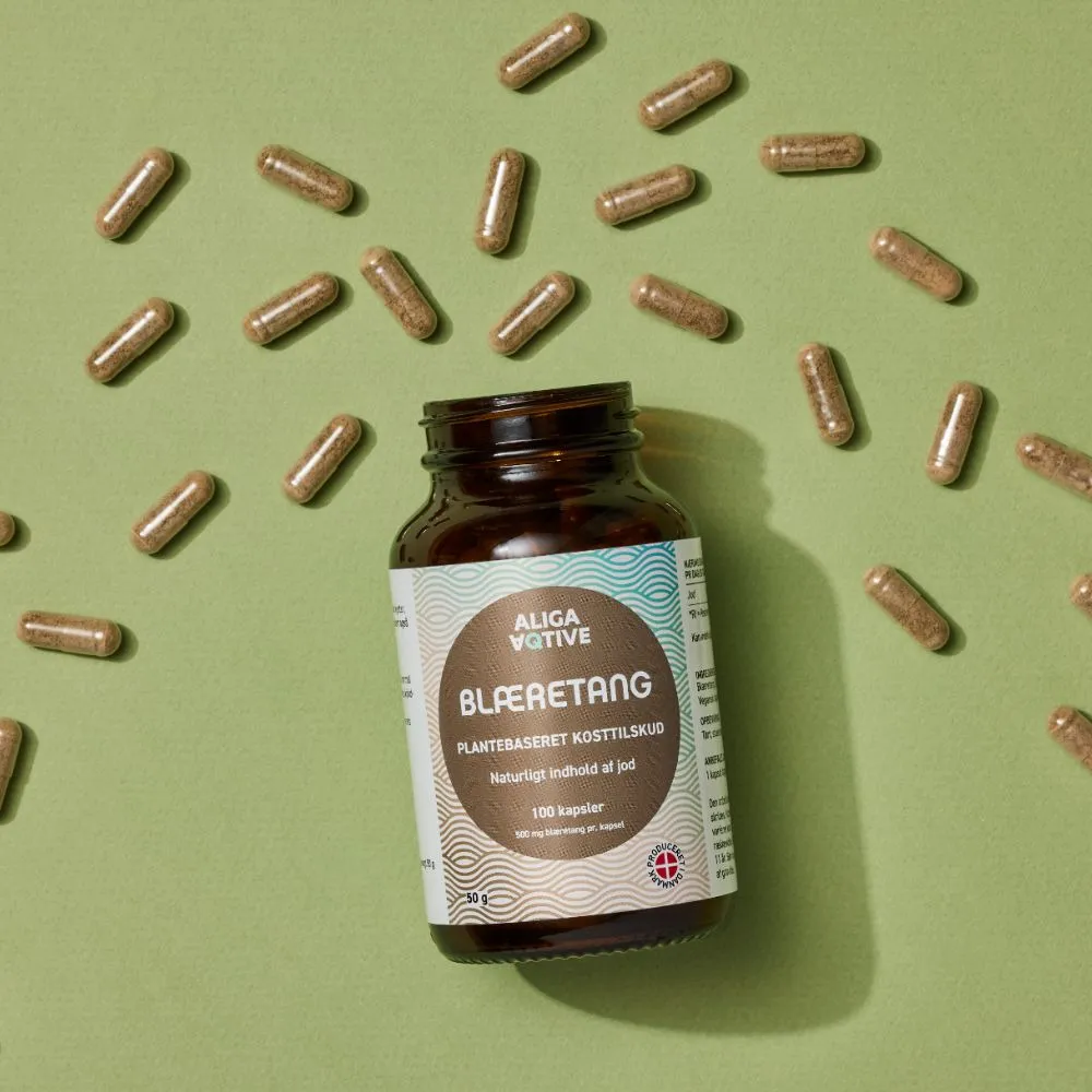 Aliga Aqtive Blæretang 500 mg - 100 kaps.