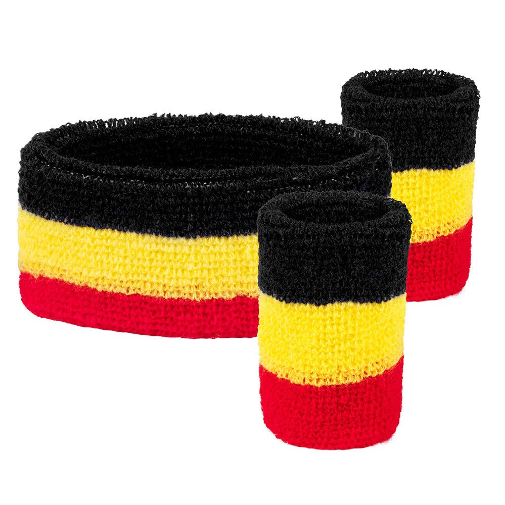 Zweetbandjes Belgie 3st