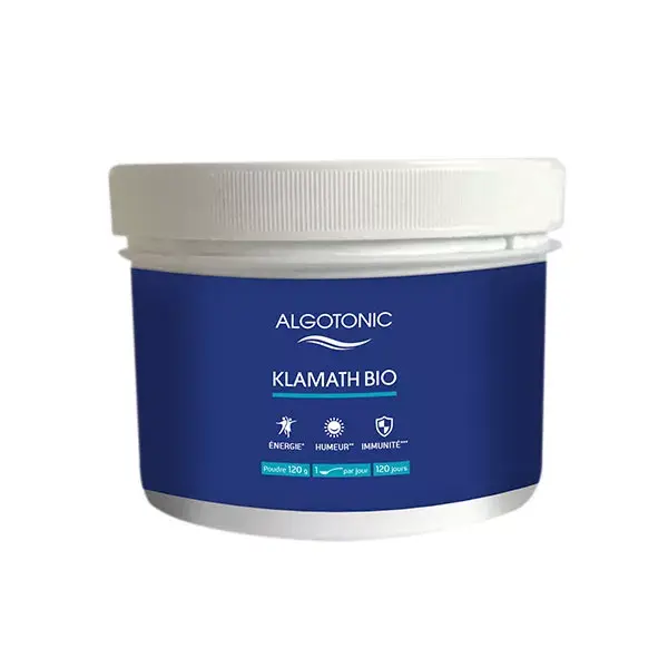 Algotonic Organic Klamath Microalgae Immunity - Frasco de 120g em Pó