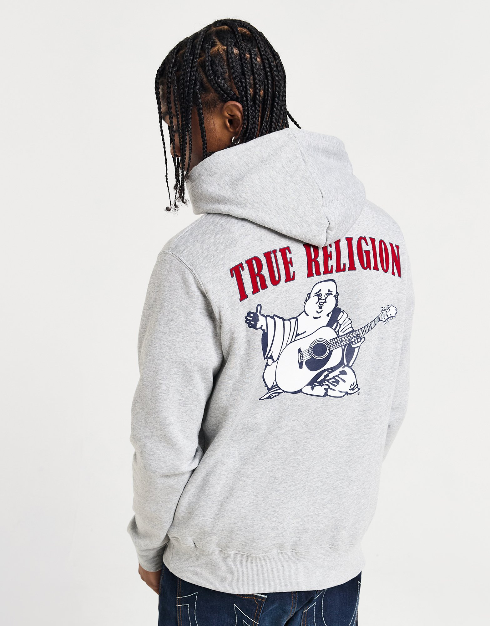 True Religion Sweat à Capuche Buddah Homme
