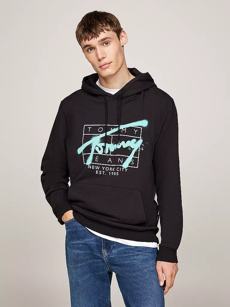 TOMMY JEANS Kapuzensweater - Hoodie schwarz