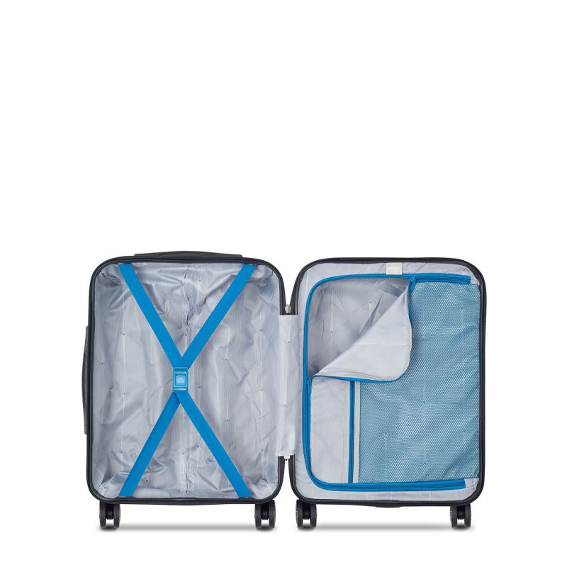 Valise cabine rigide Comete + Slim 55 cm Gris