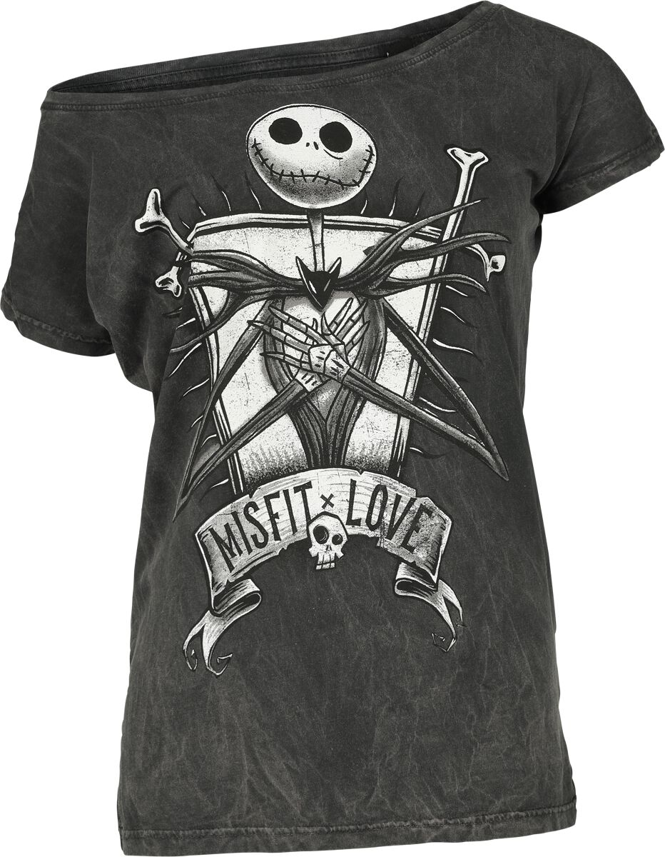 Jack Skellington - Misfit Love | L'Étrange Noël De Monsieur Jack T-Shirt Manches courtes