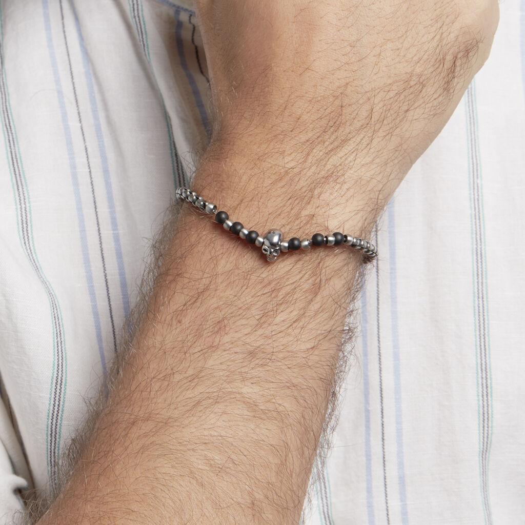 Bracelet Acier Gris Antonien