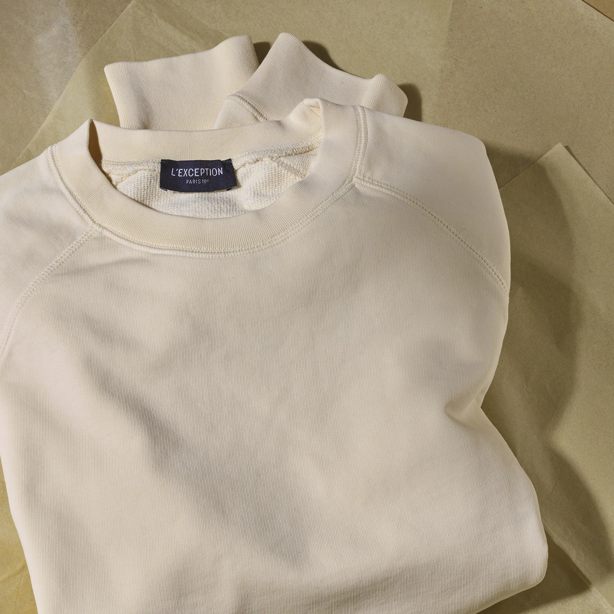 Sweatshirt col rond en coton biologique L'Exception Paris