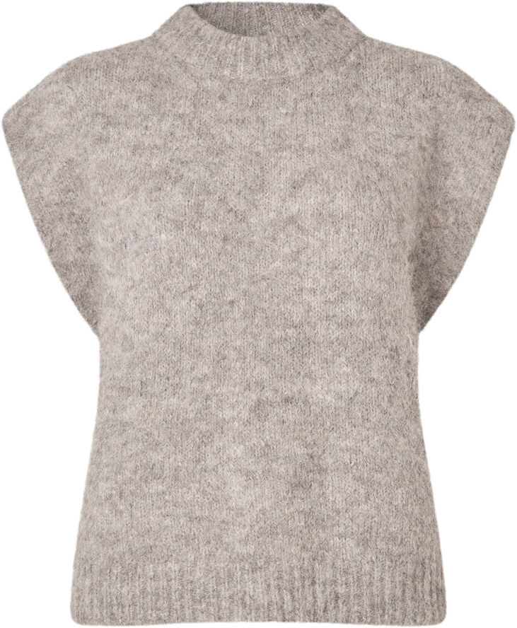 A-VIEW Patrisia knit vest Brown