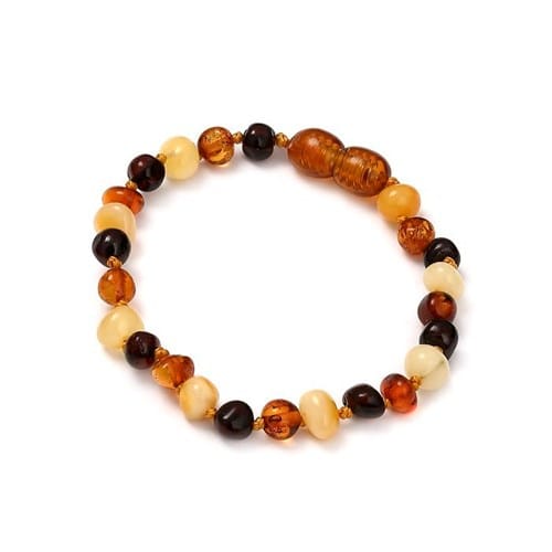 Bracelet ambre multi 16cm