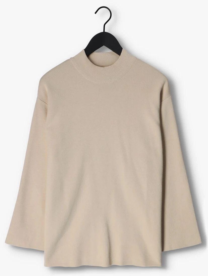 ANOTHER LABEL witte another label trui luktar knitted pull l/s