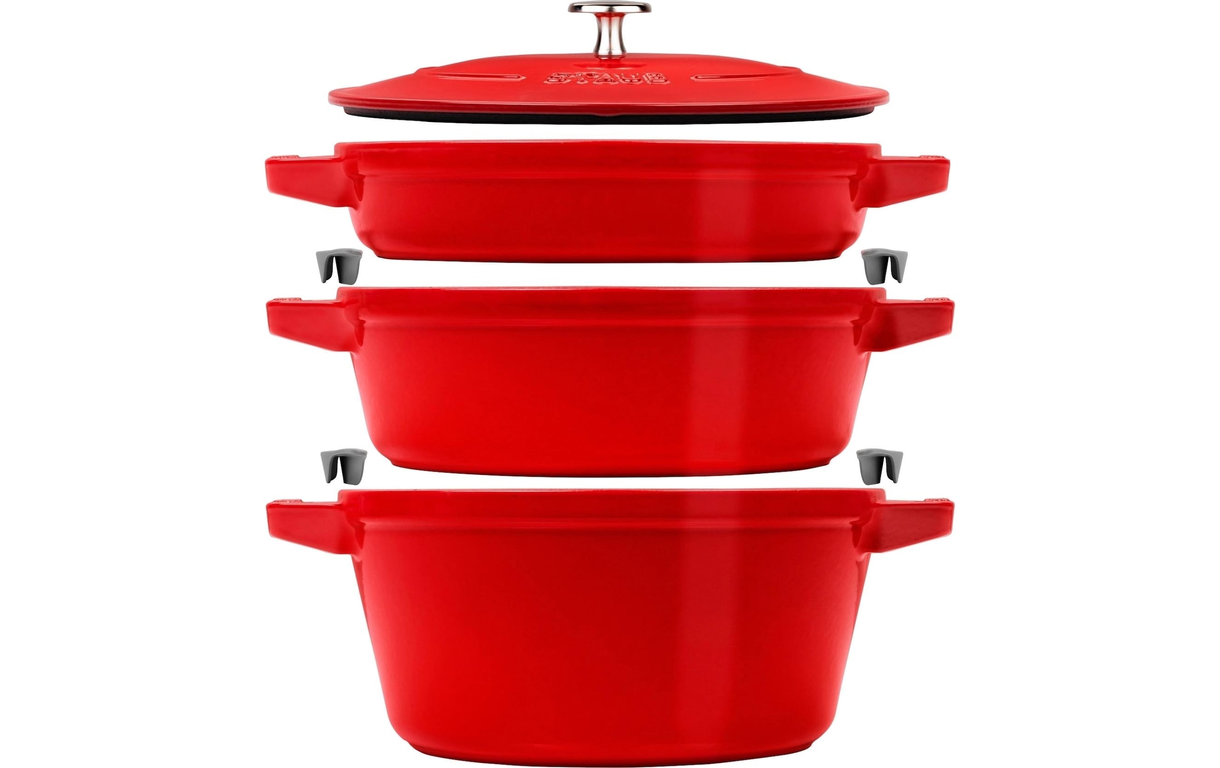 STAUB Topf-Set »Cocotte 4-teilig, 24 cm, 9 l«